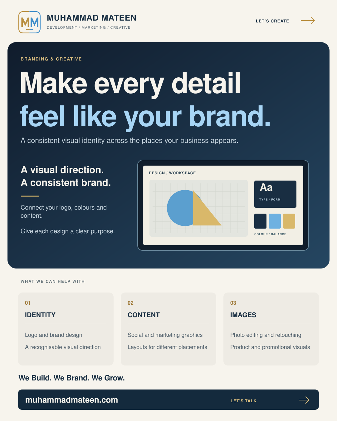 The Power of Visual Identity: Branding & Graphic Design for Modern Businesses