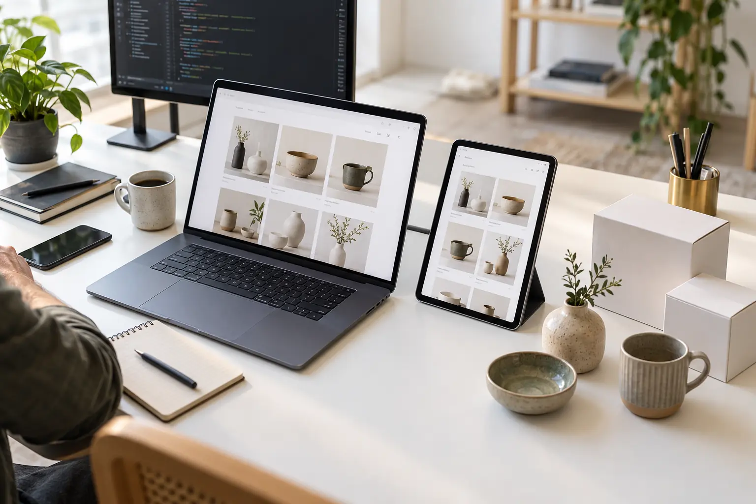Custom web development and WooCommerce store design by Muhammad Mateen.